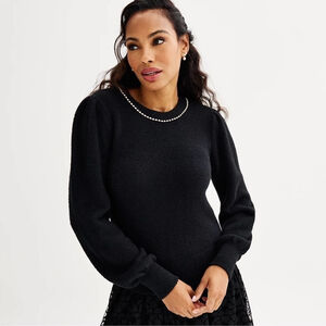 Draper James embellished sweater